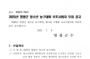 2025년 영광군 청소년 농구대회 보조사업자 모집 공고