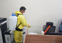 법성면청소년방과후아카데미’ 코로나19 방역 및 소독 활동